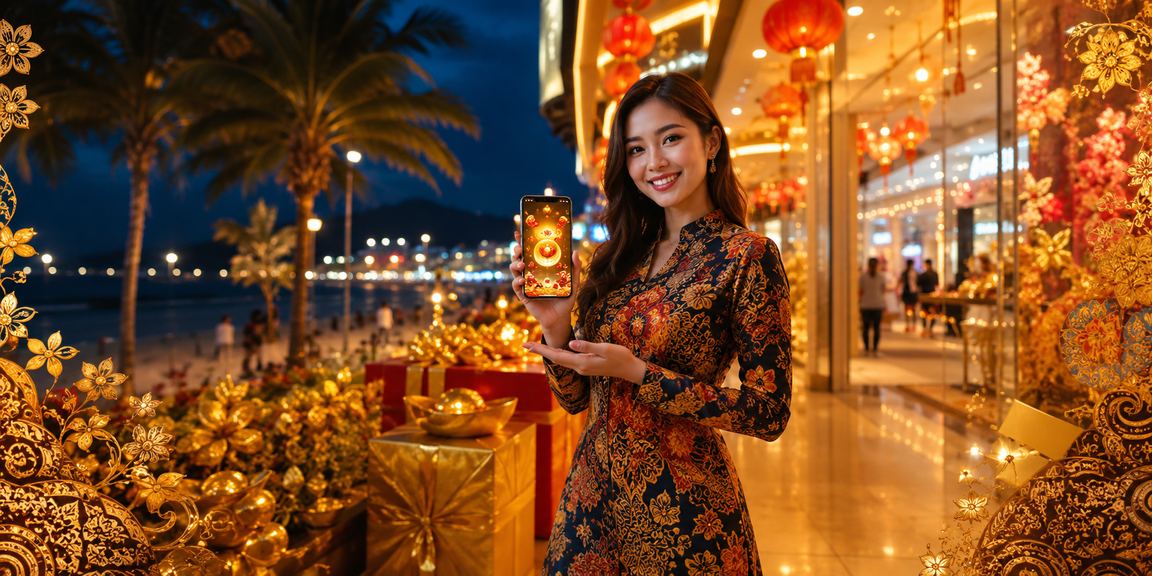 A Langkawi-themed betting experience featuring gempak88's batik-inspired platform design